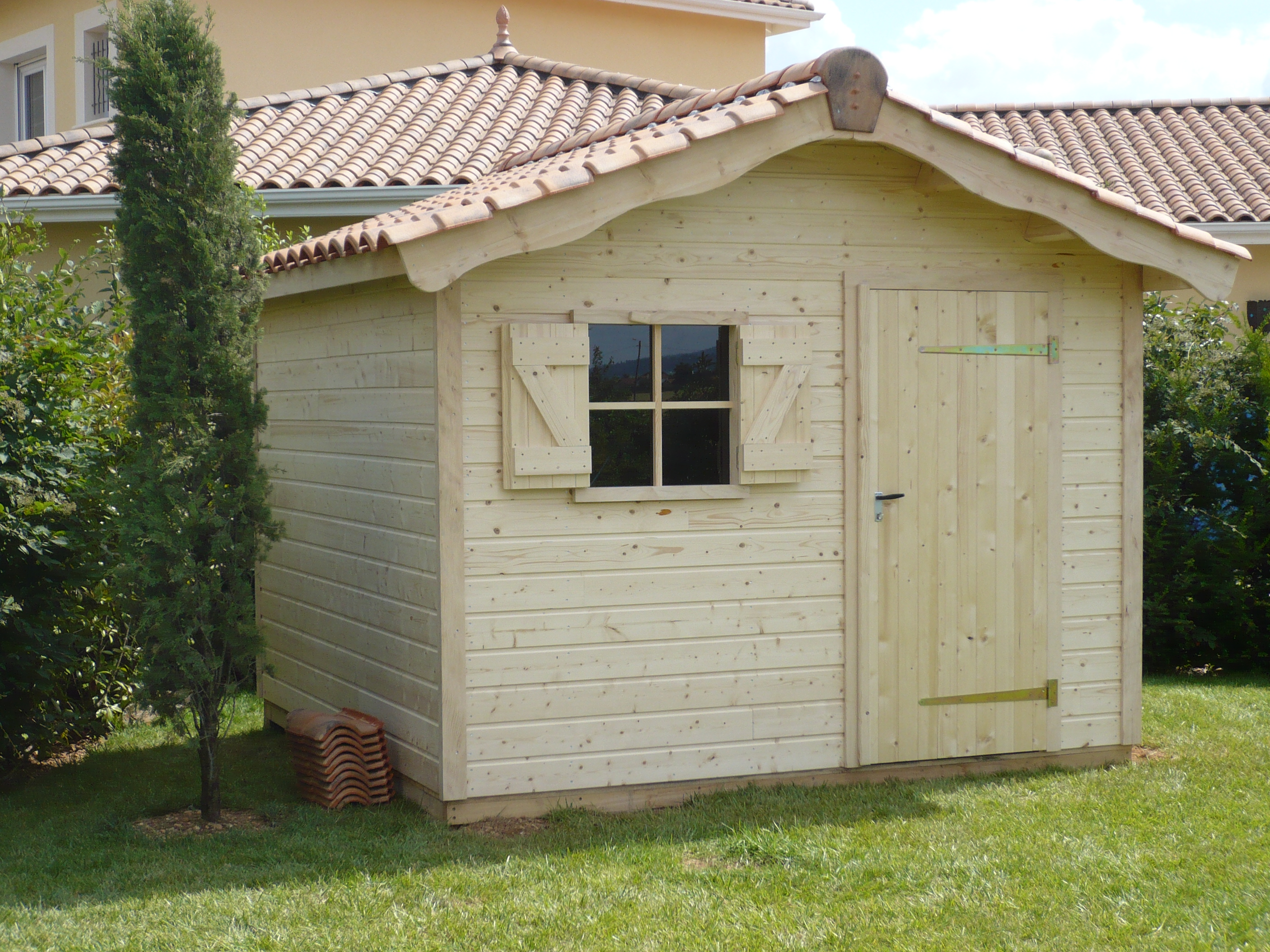 Abri jardin luxe
