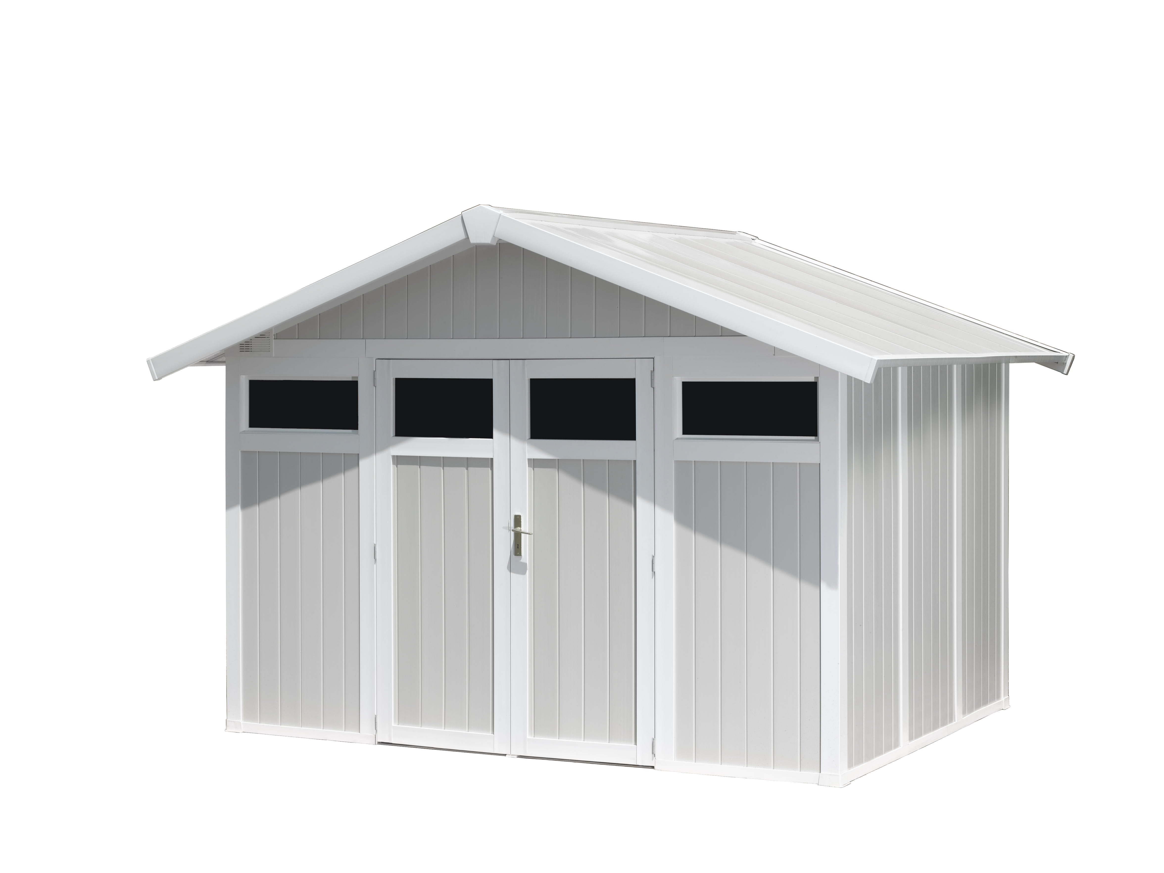 Abri de jardin pvc grosfillex déco 7.53 m2
