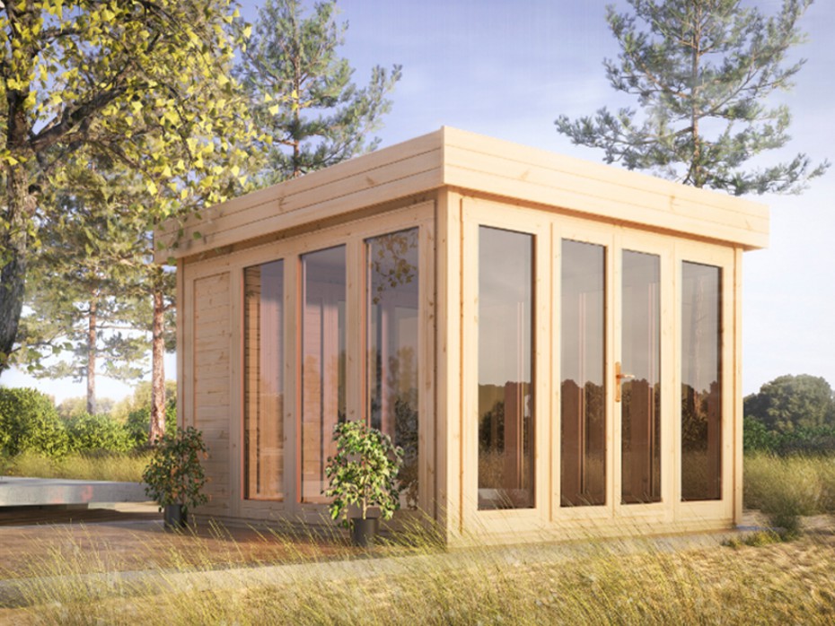 Chalet en bois de jardin
