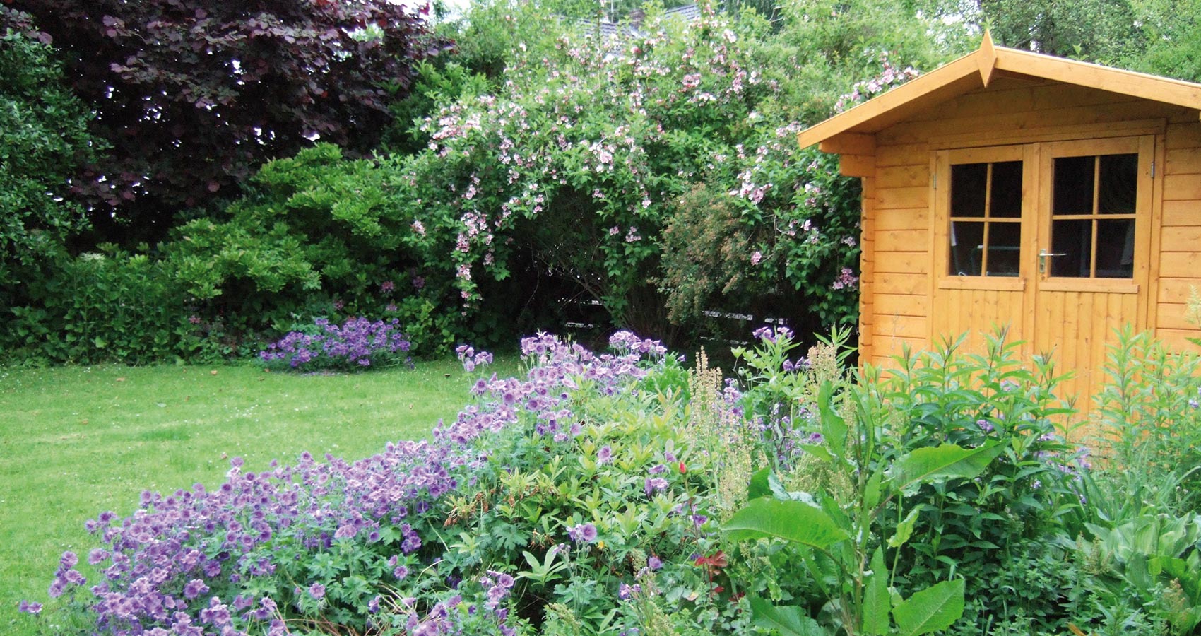 Cabane de jardin mitoyenneté
