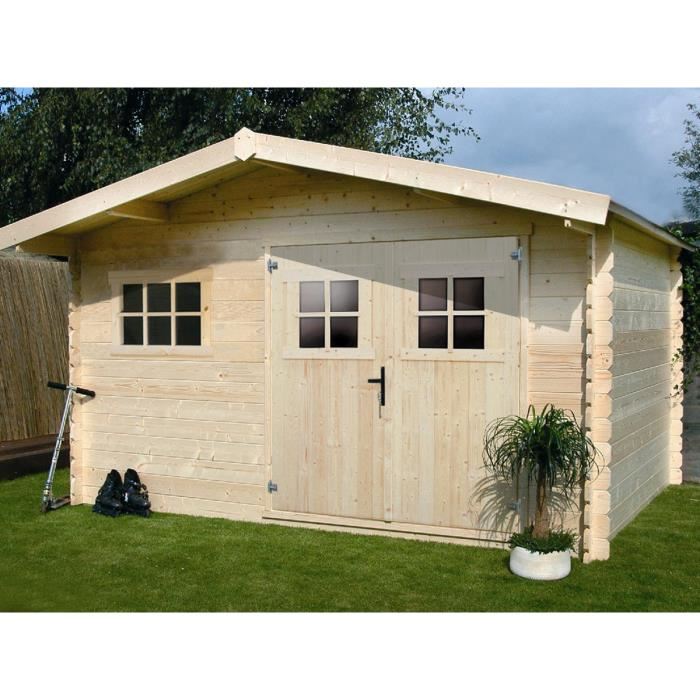 Chalet bois jardin

