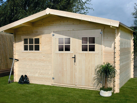 Abri de jardin métal abri vert 5.26 m2
