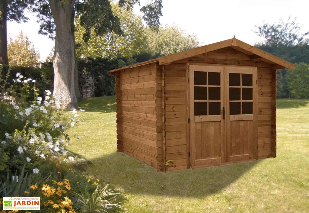 Abri de jardin en bois traité autoclave pas cher
