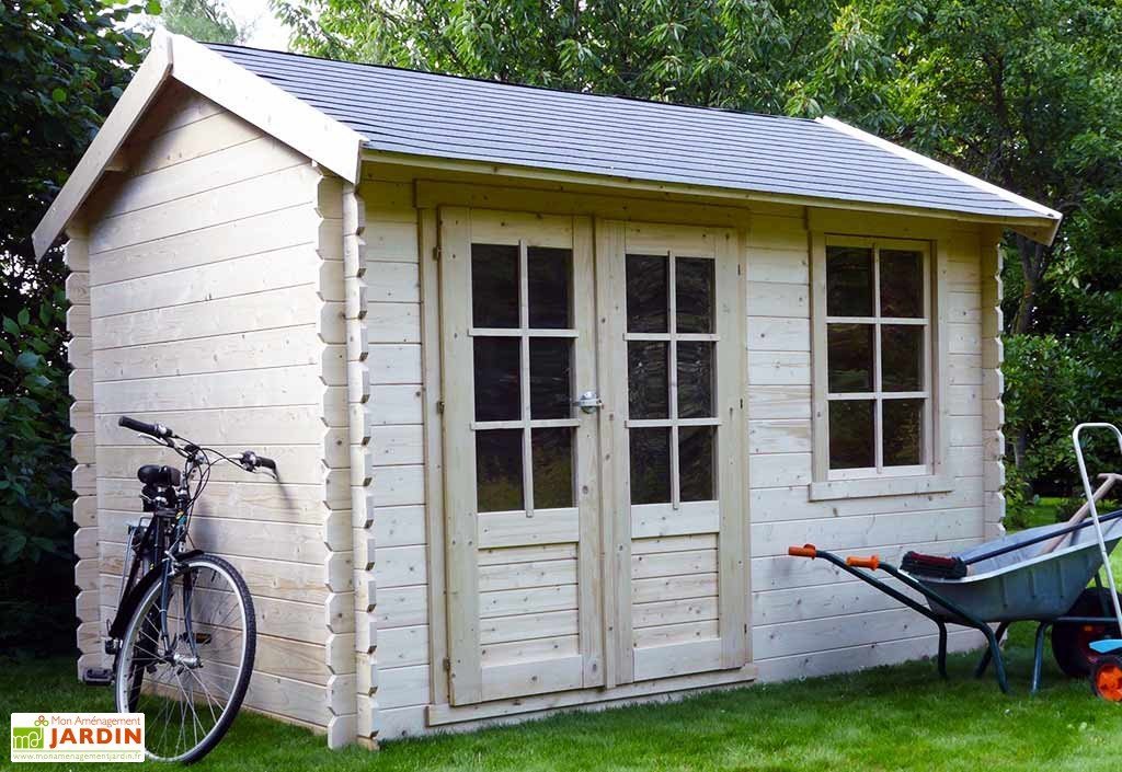 Abri de jardin en bois 6 53 m2 bavaria
