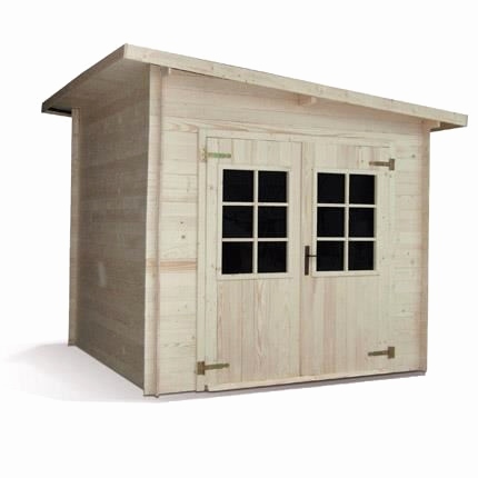 Abri de jardin en bois lindo xl + pergola
