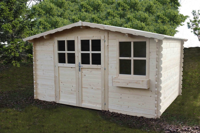 Cabane de jardin a castorama