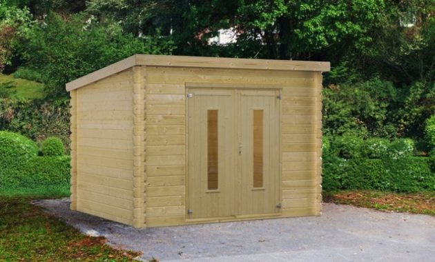 Chalet pvc imitation bois
