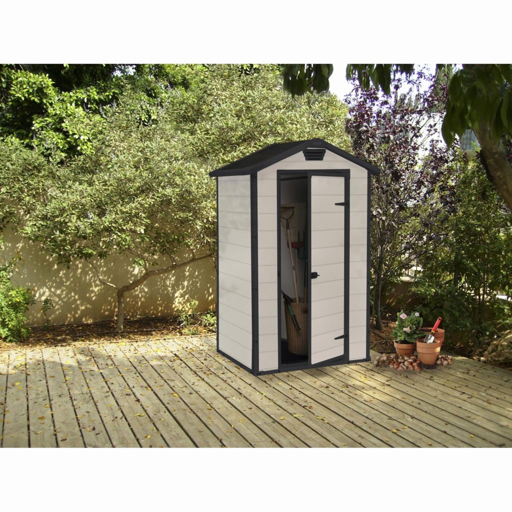 Abri de jardin en résine lineus naterial
