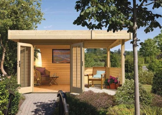 Abris de jardin zen
