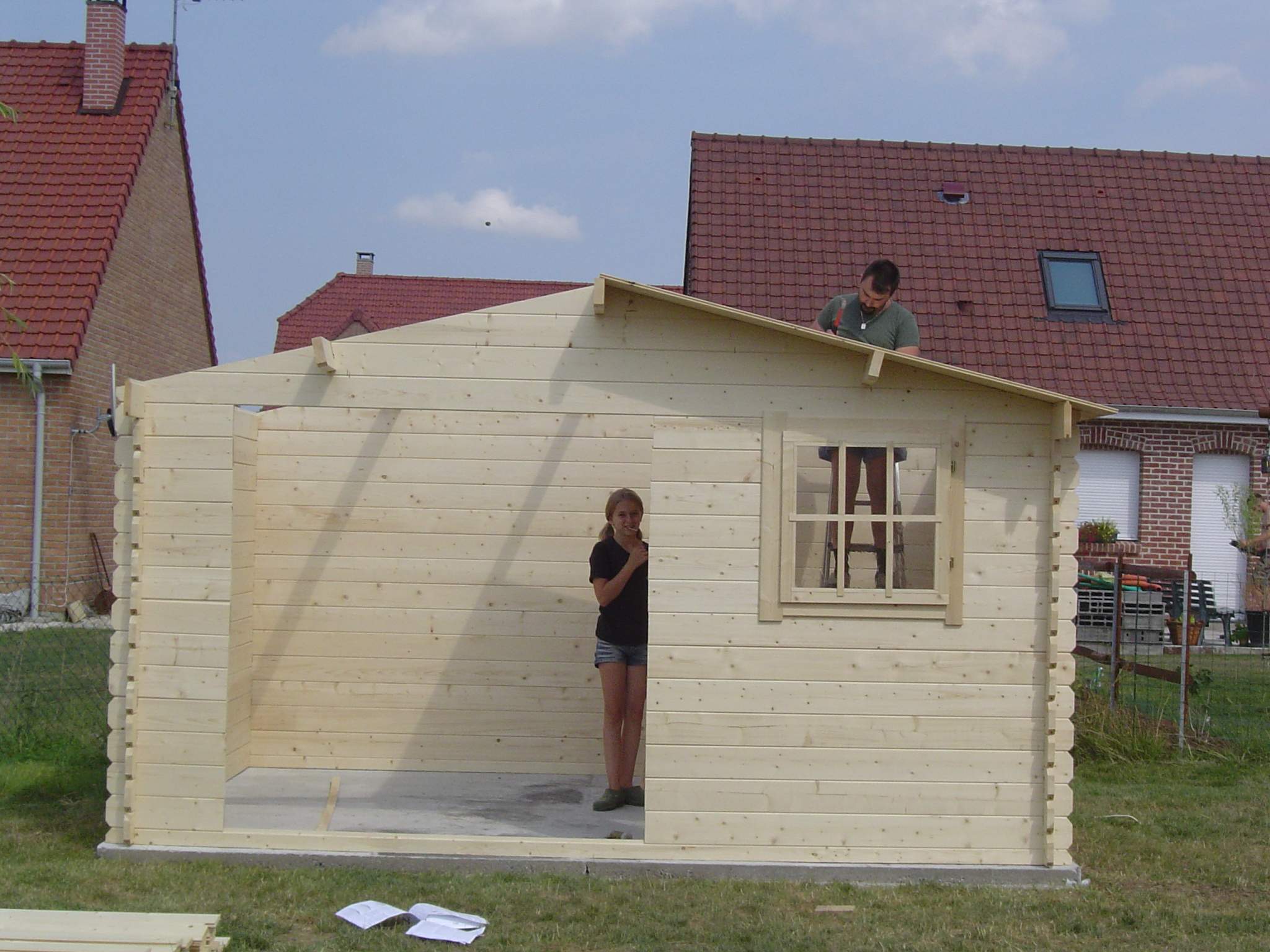 Cabane de jardin facile a monter
