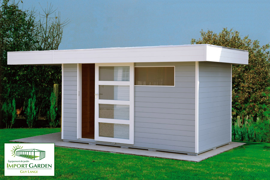 Chalet jardin moderne
