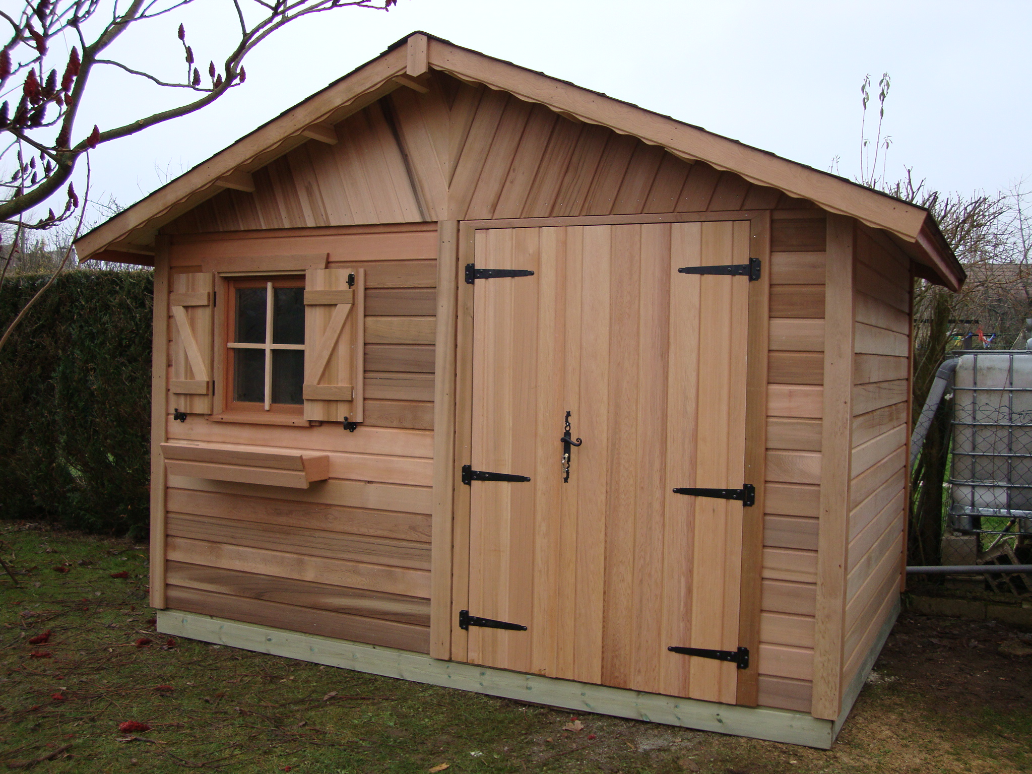 Abris de jardin de bois
