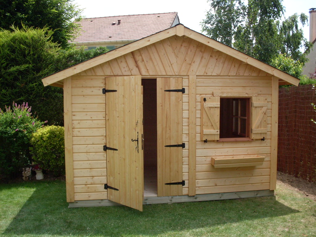 Abri de jardin en bois d'occasion
