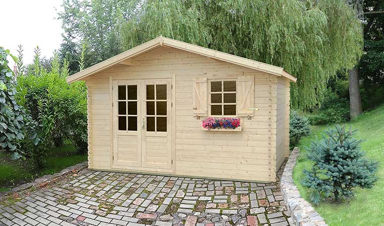Chalet en bois 12m2

