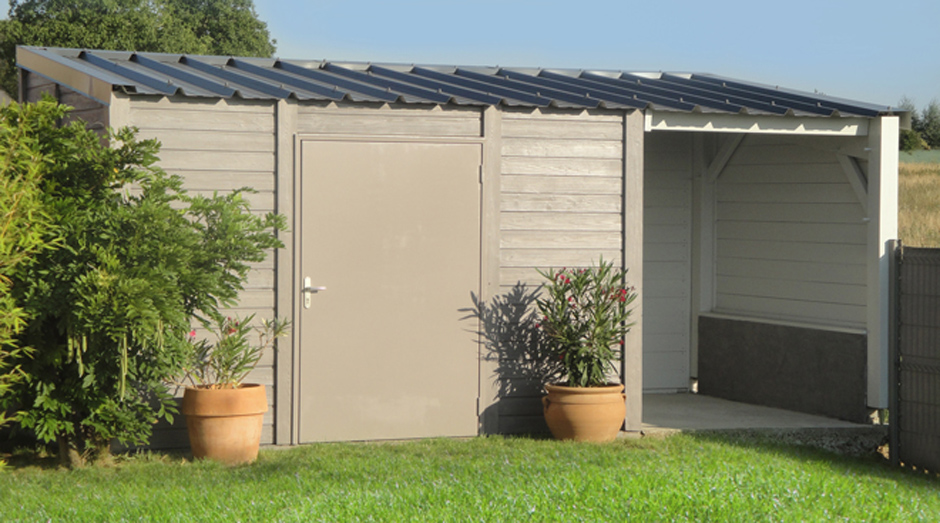 Abri jardin prefabrique
