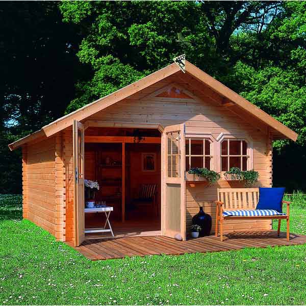 Abris de jardin pvc habitable
