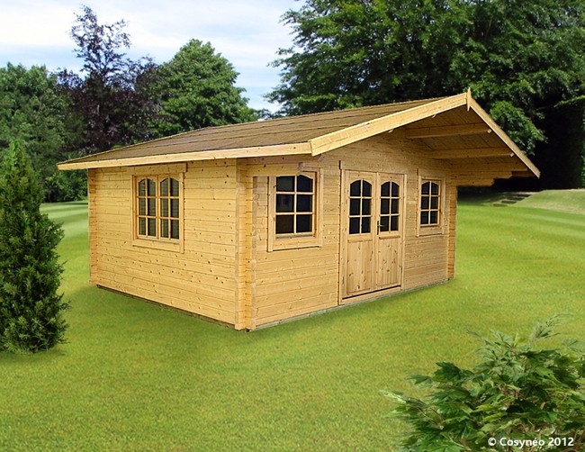 Abri jardin bois rhone
