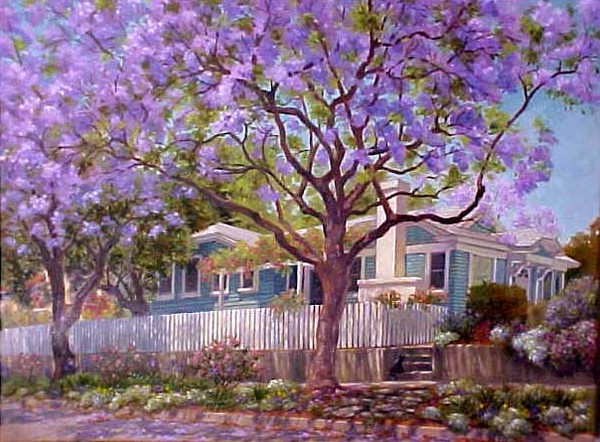 Cottage anglais fleuri
