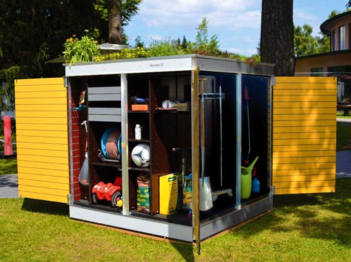 Cabane de jardin container
