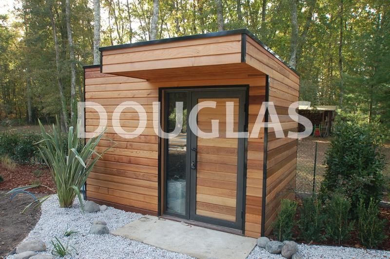 Abri de jardin isolé

