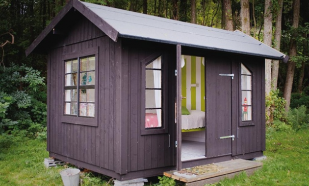 Cabane jardin pour adolescent
