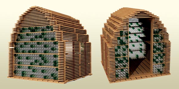 Cabane de jardin recuperation
