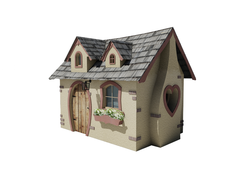 Chalet bois pour camping