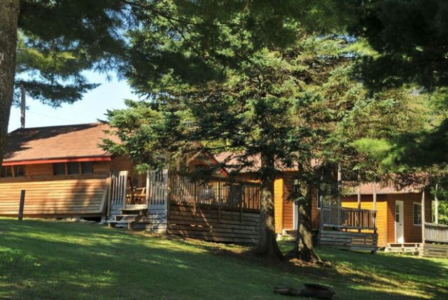 Chalet lac du trefle

