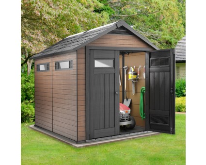 Chalet de jardin en composite