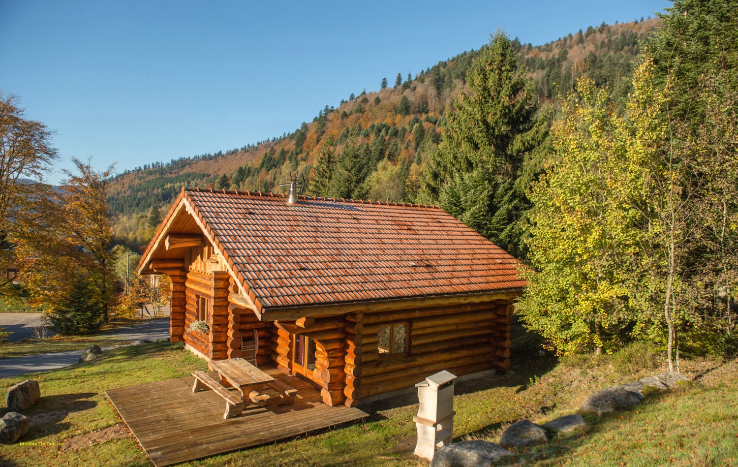Chalet bois vosges location