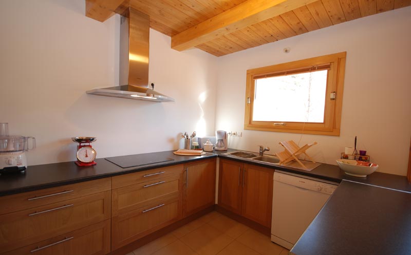 Chalet bois et lumiere