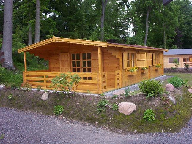 Chalet bois kit habitable
