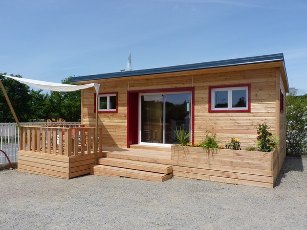 Chalet bois mobile
