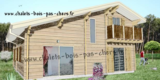 Chalet en bois pas cher

