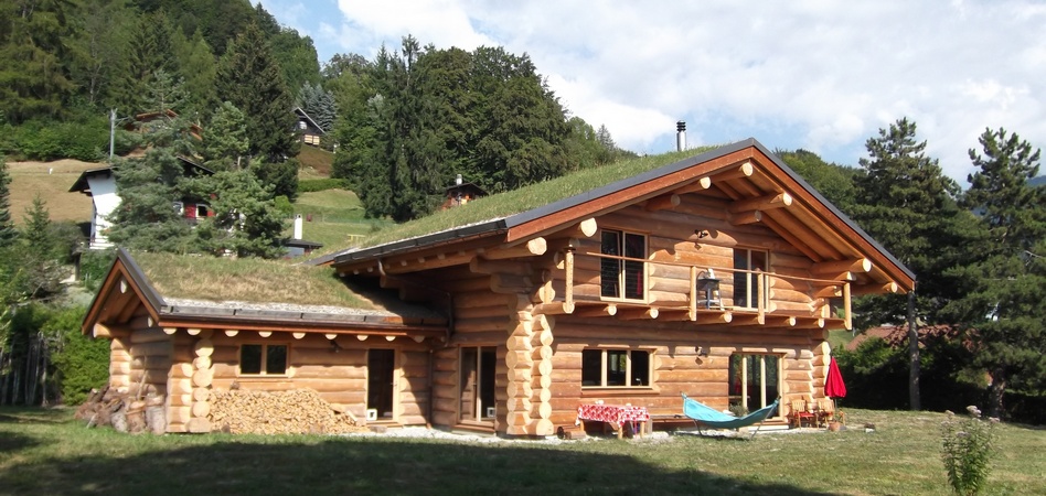 Chalet bois en rondin
