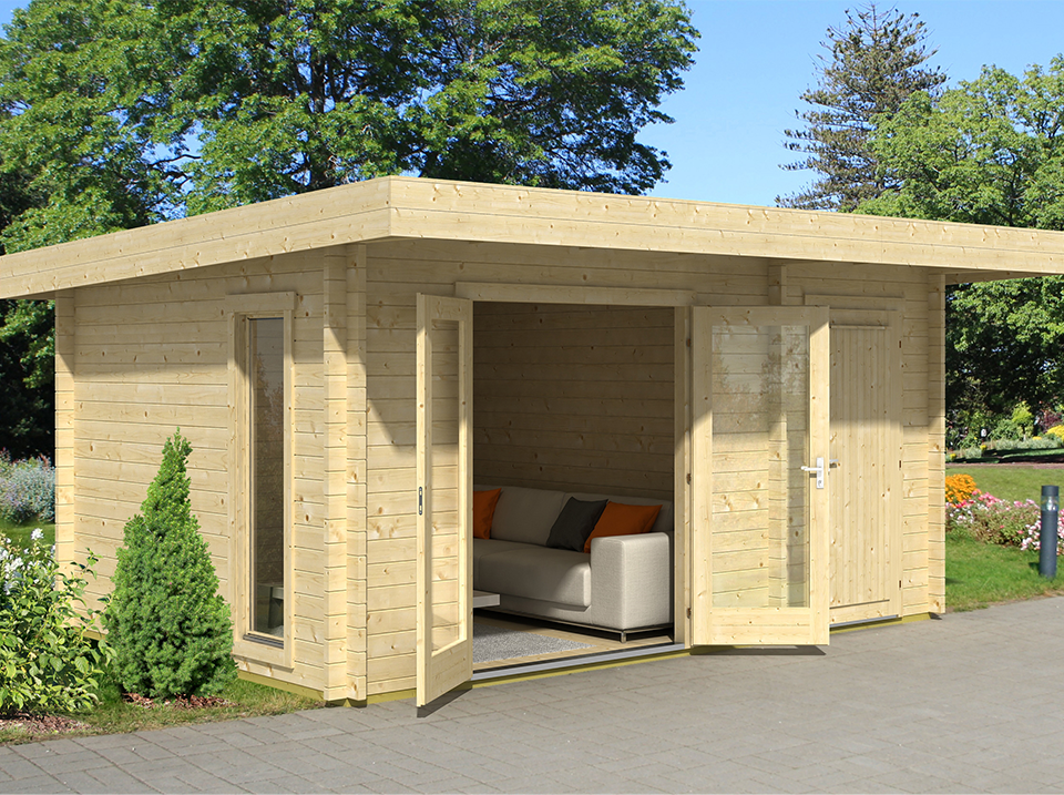 Chalet de jardin isolation thermique
