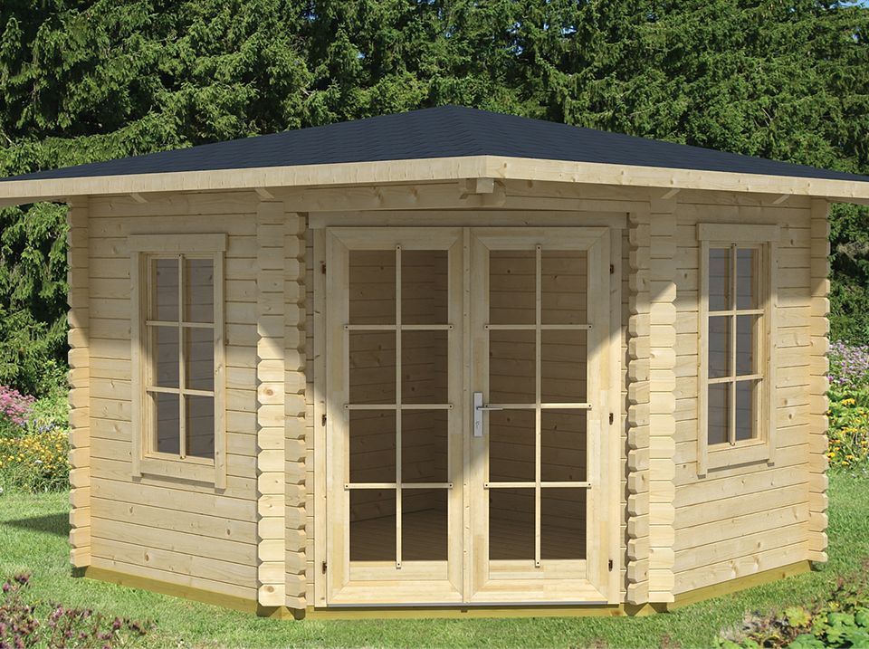 Chalet bois bureau
