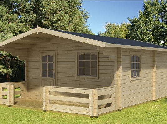 Grand chalet de jardin
