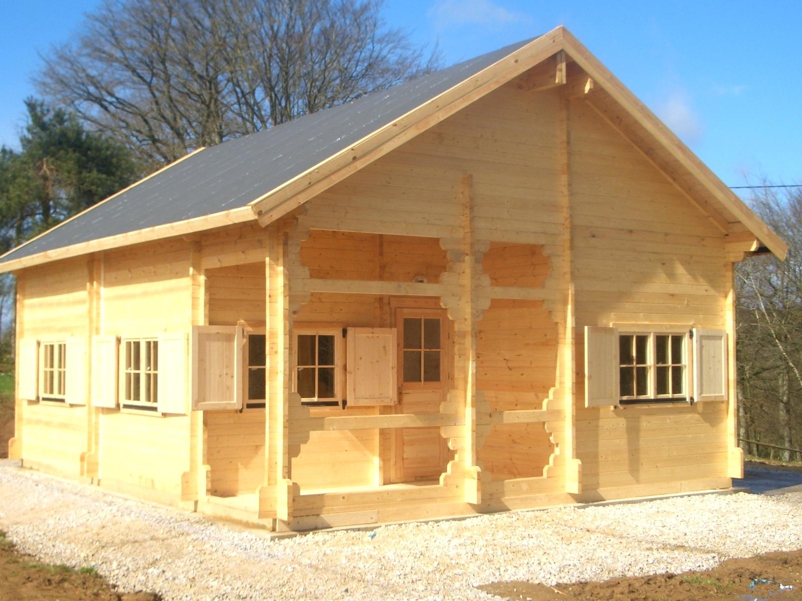 Chalet abri de jardin en bois
