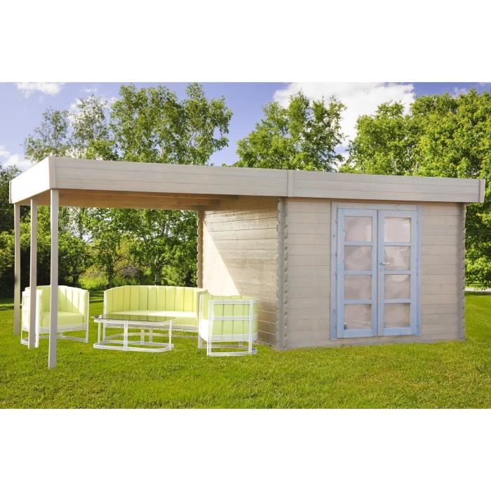 Cabane de jardin avec pergola
