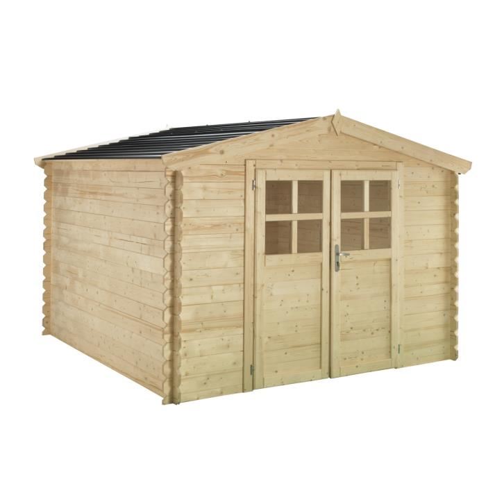 Abri de jardin bois salla 0.45m2
