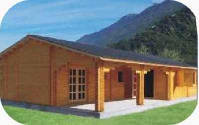 Chalet bois kit 100m2
