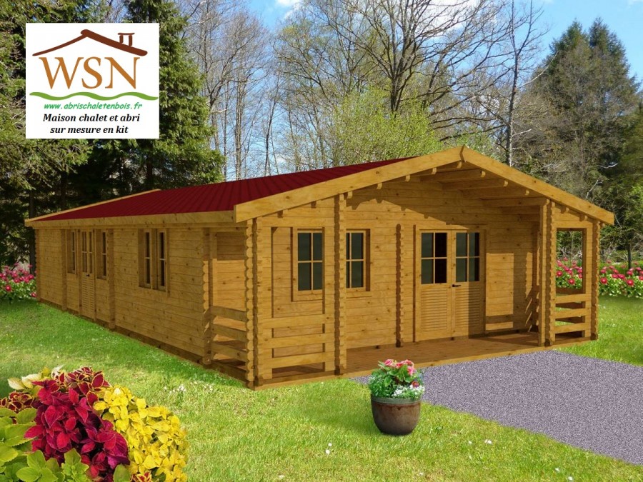 Chalet bois gironde