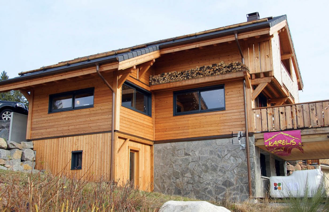 Chalet bois bouches du rhone
