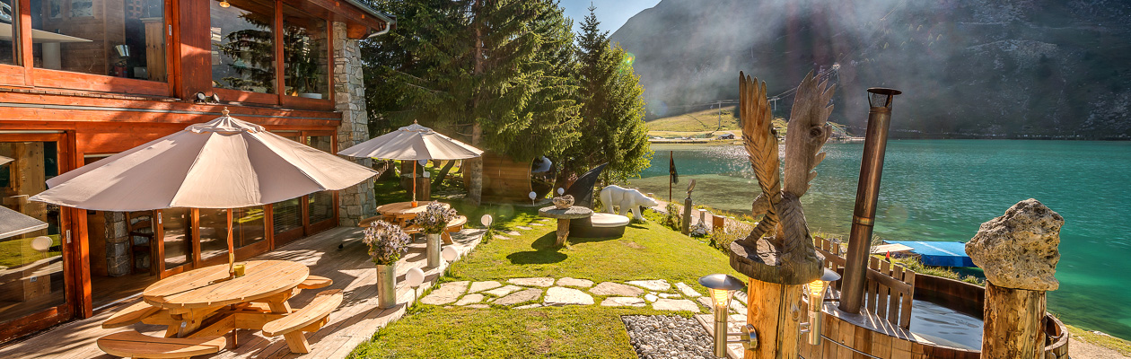 Chalet du lac tignes location