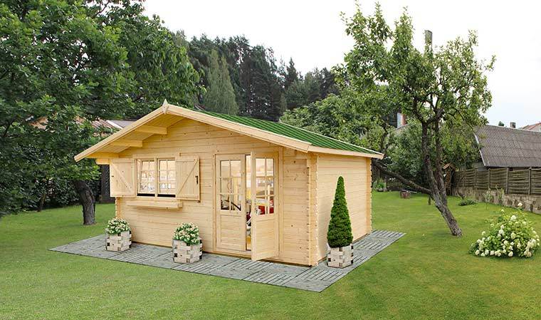 Chalet de jardin qualite
