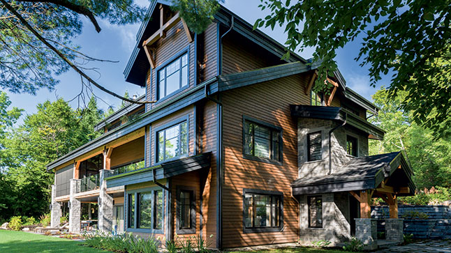 Chalet bord de lac