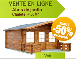 Chalet bois discount
