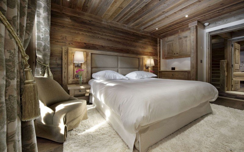 Chalet en bois une chambre