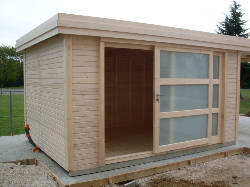 Abris de jardin design sur mesure
